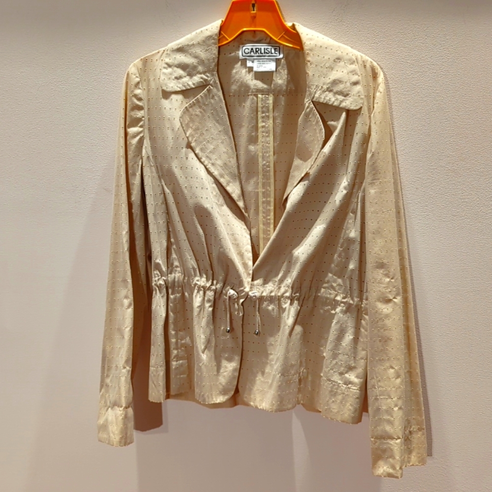 Vintage Carlisle jacket "pin holed" size 14